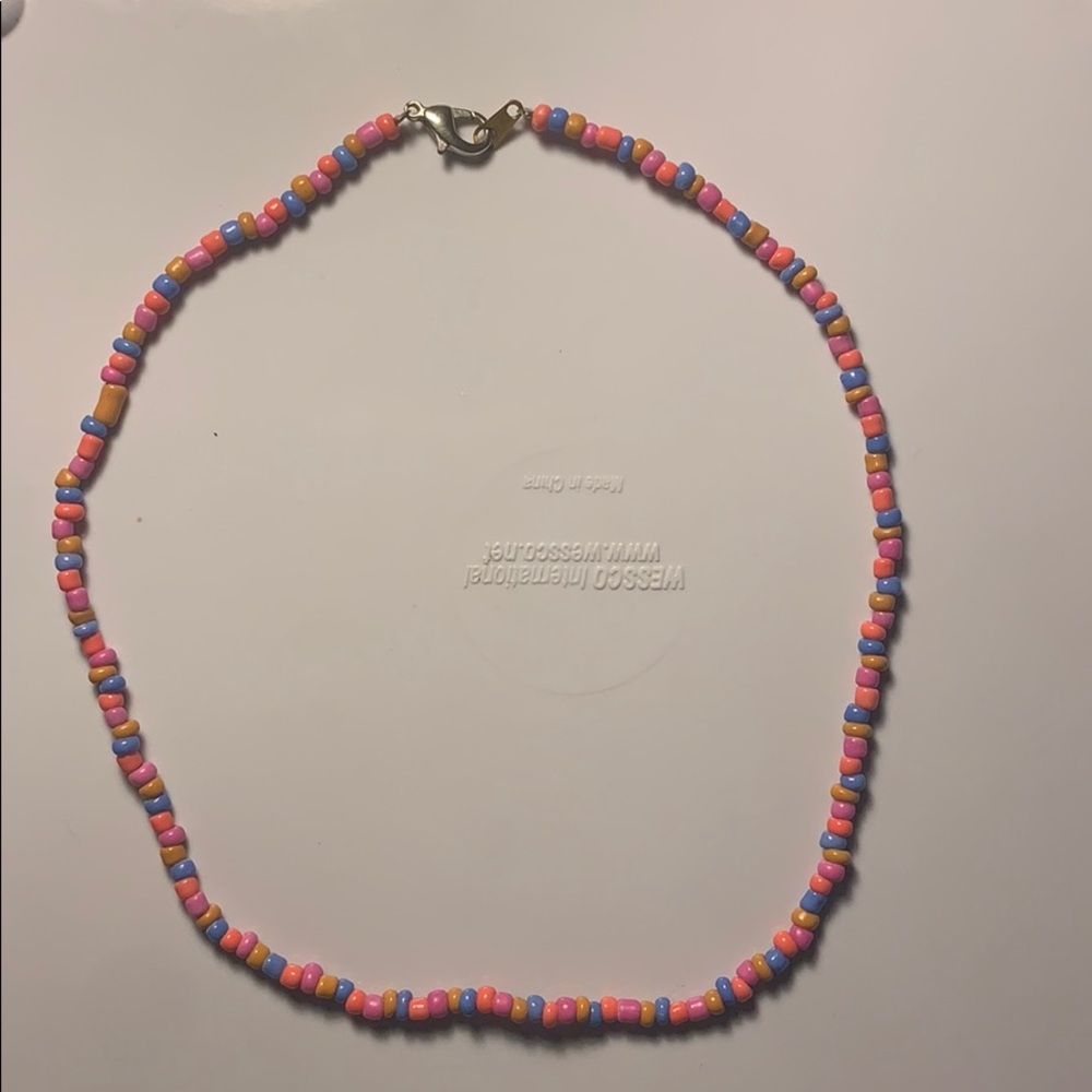 Seed bead necklace